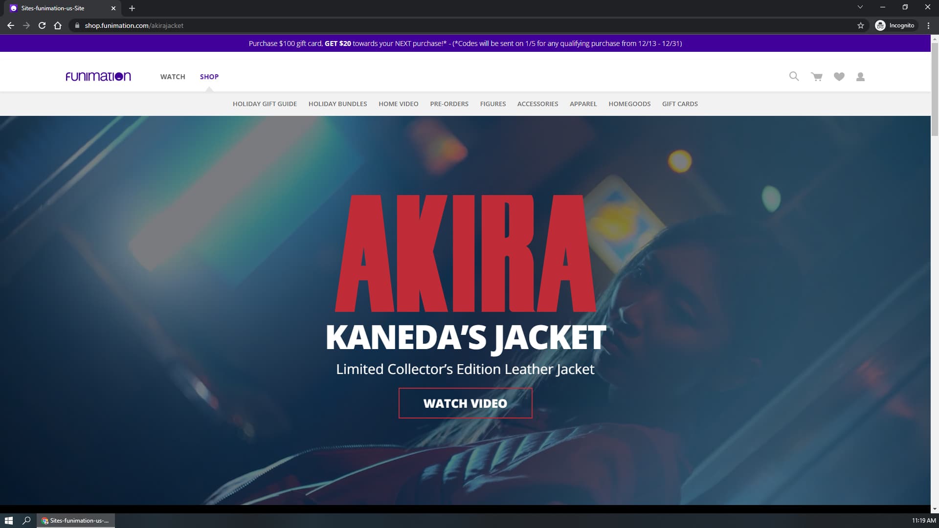 Akira Jacket Landing Page Image 1